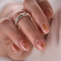 Designer s Pick | Mystic Dawn RS Almond almond press-on nails