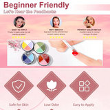 4 Colors Solid Nail Gel D-01 product detail