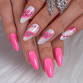 Petal Muse L stiletto press-on nails