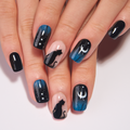 Starry Cat Dream M Squoval squoval press-on nails