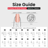 Elegant Violet – medium Coffin nail detail