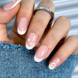 Pure Bloom S Oval oval press-on nails