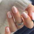 Pure Tint S Oval oval press-on nails