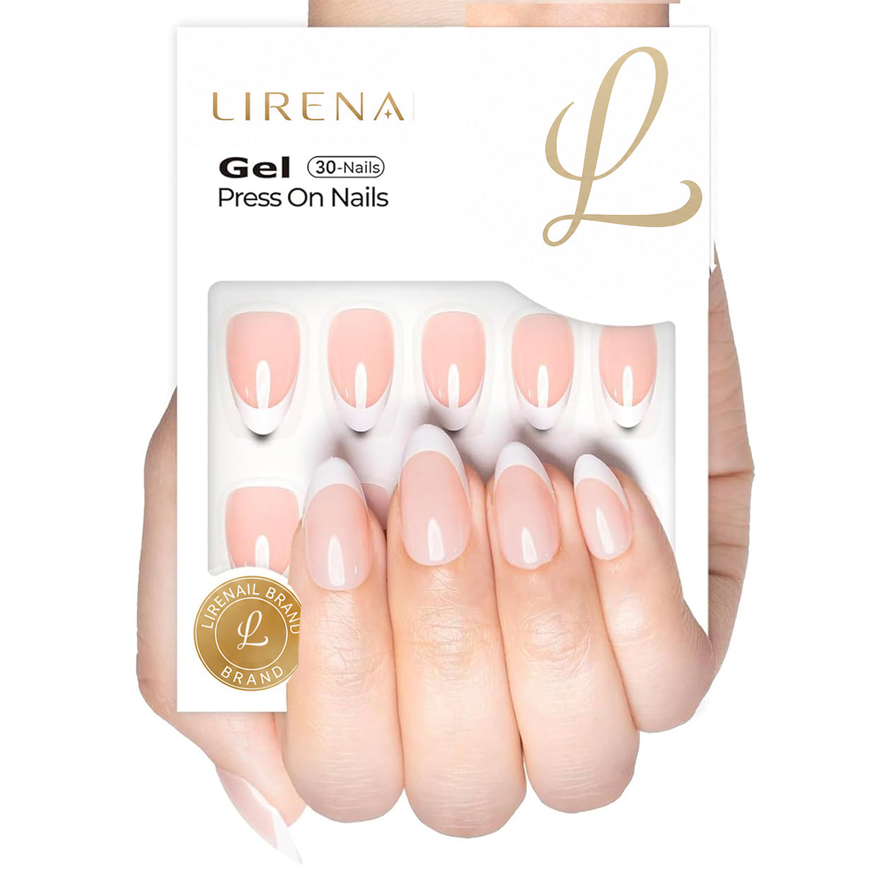 Soft French Glow – S Almond (Soft Gel)