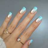 Soft Halo S Squoval squoval press-on nails