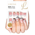 Soft Veil Luster short squoval soft gel press-on nails