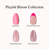 Starlight Shine Collection-Short Almond short almond press-on nails