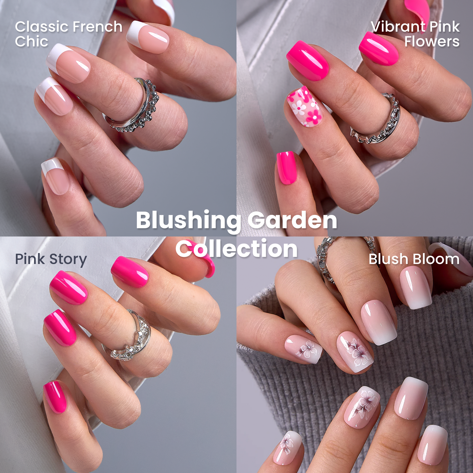 The Everyday Icons-Short Squoval short squoval press-on nails
